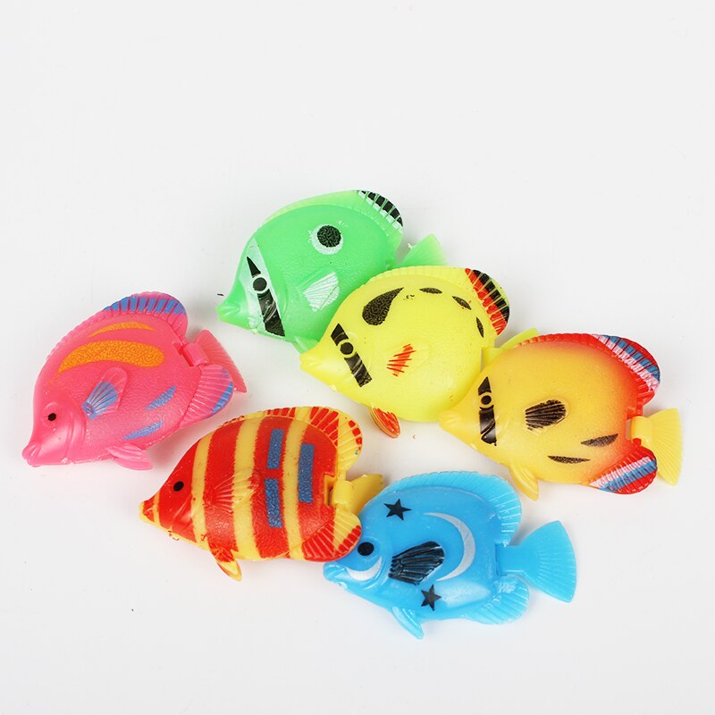 En Funny Speelgoed Simuleren Een Nep Vis Die Kan Zwemmen Aquarium Landschapsarchitectuur Ornamenten Vissenkom Decoratie Drijvende Vis Plastic