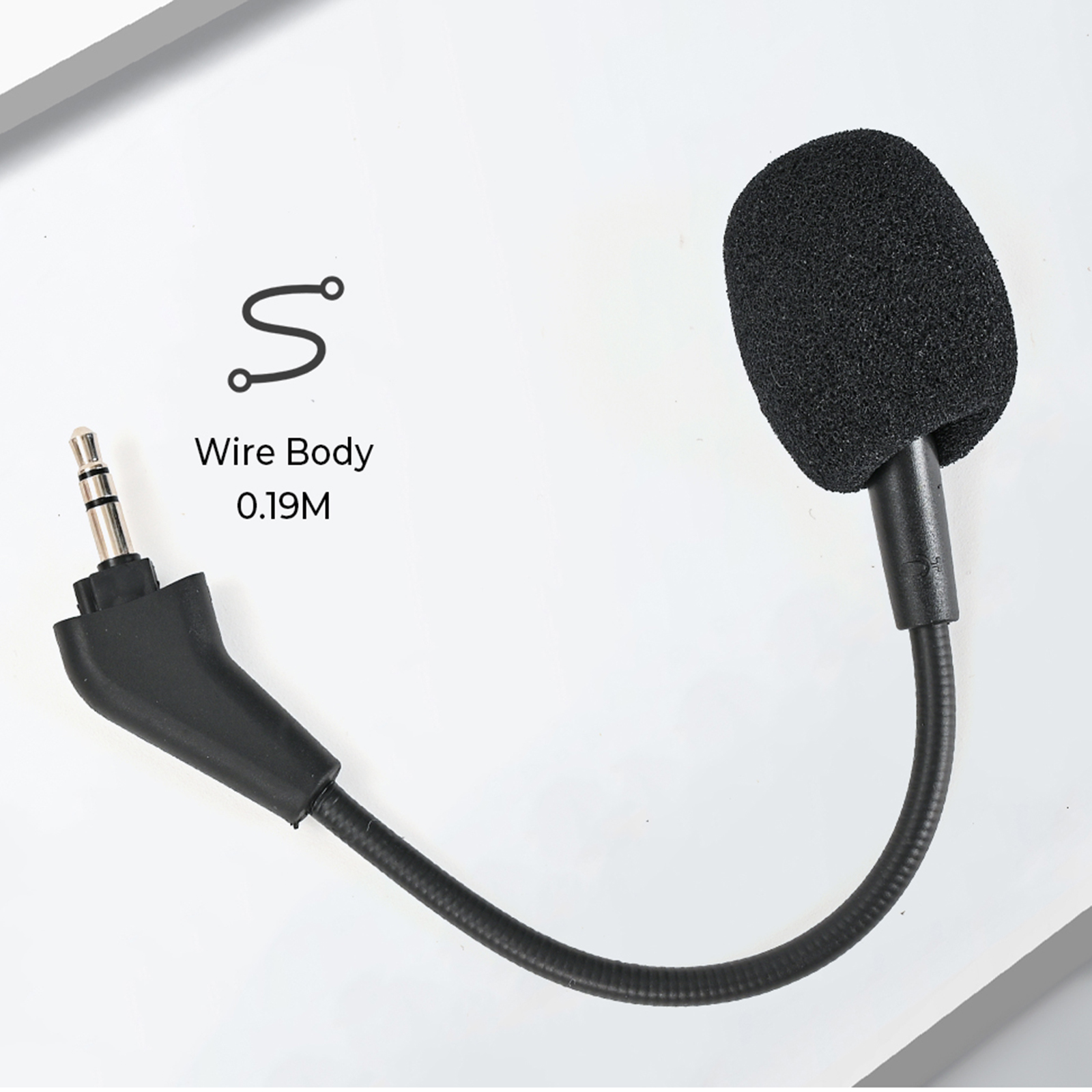 Headphones Replacement Mic for Corsair HS70 Pro HS50 Pro HS60 70 SE Headset Microphone 3.5mm Wireless Game Headsets Comfort Mic