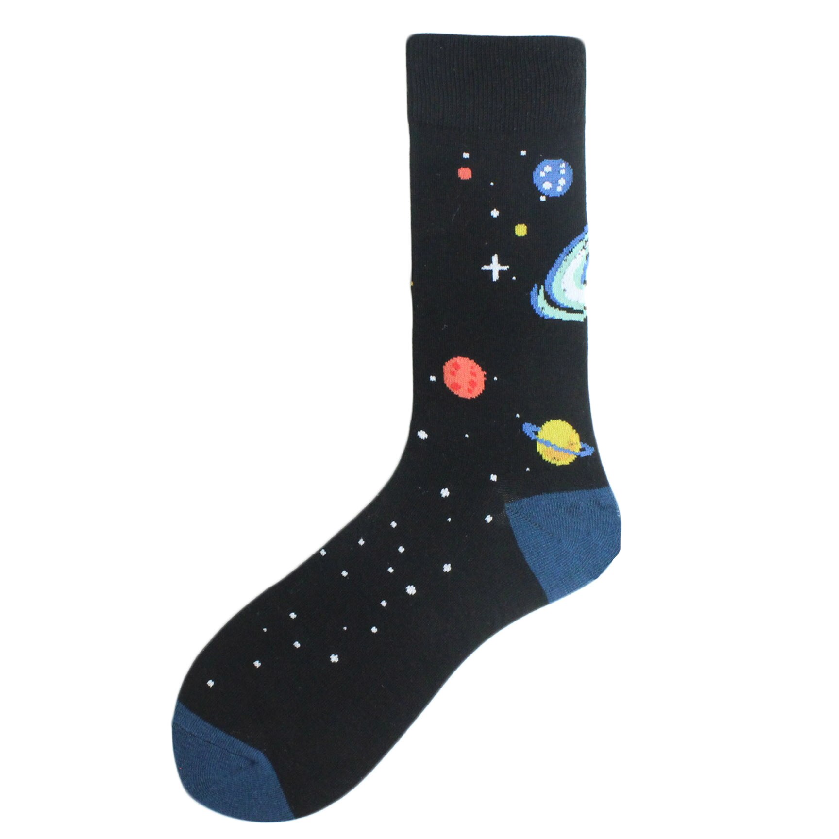 Gelukkig Kleurrijke Grappige Sokken Mannen Skateboard Shark Dinosaurus Astronaut Planeet Divertidos Hip Hop Sokken Harajuku Unisex Crew Sokken: 37