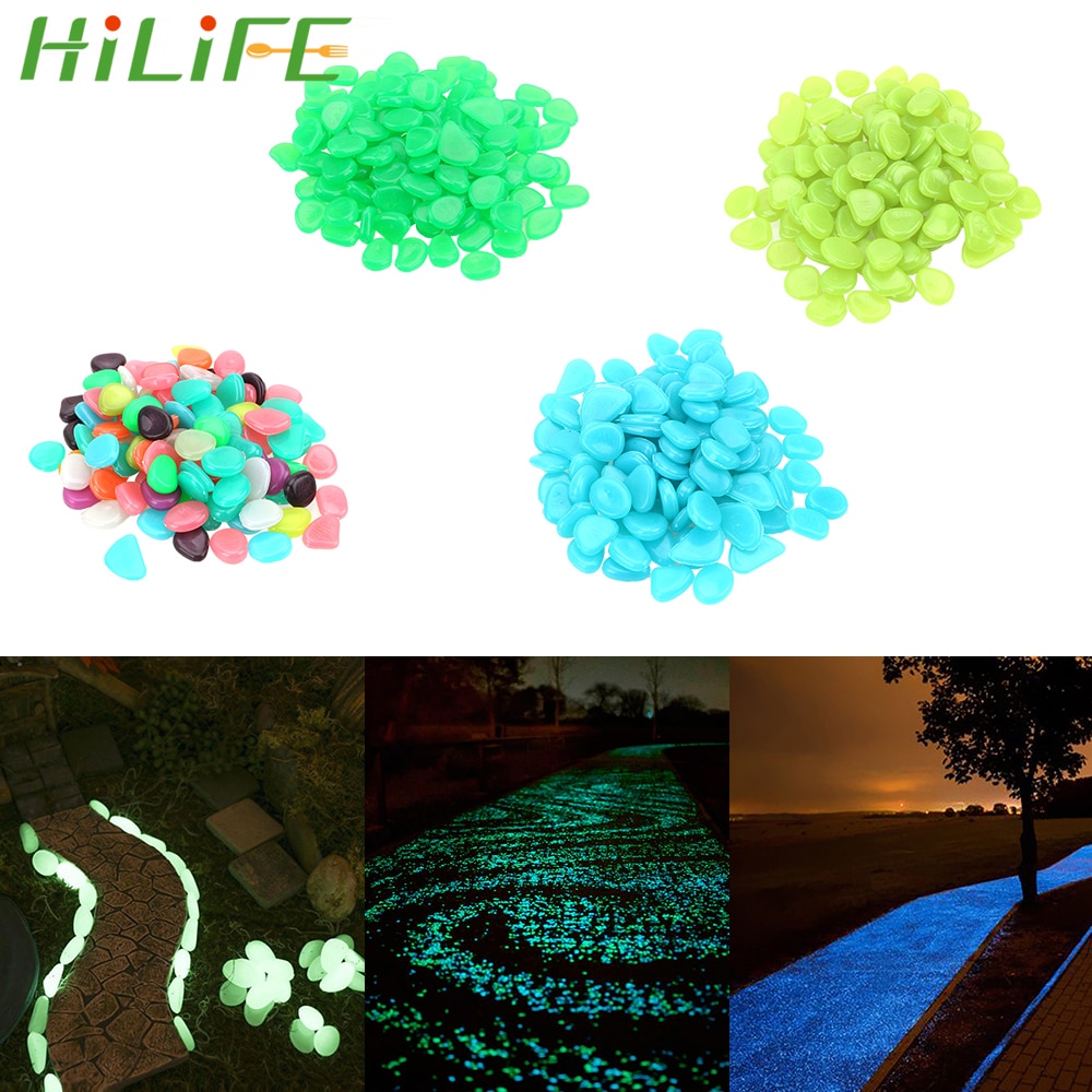 HILIFE Glowing Rocks for Walkway Aquarium Garden Y... – Grandado
