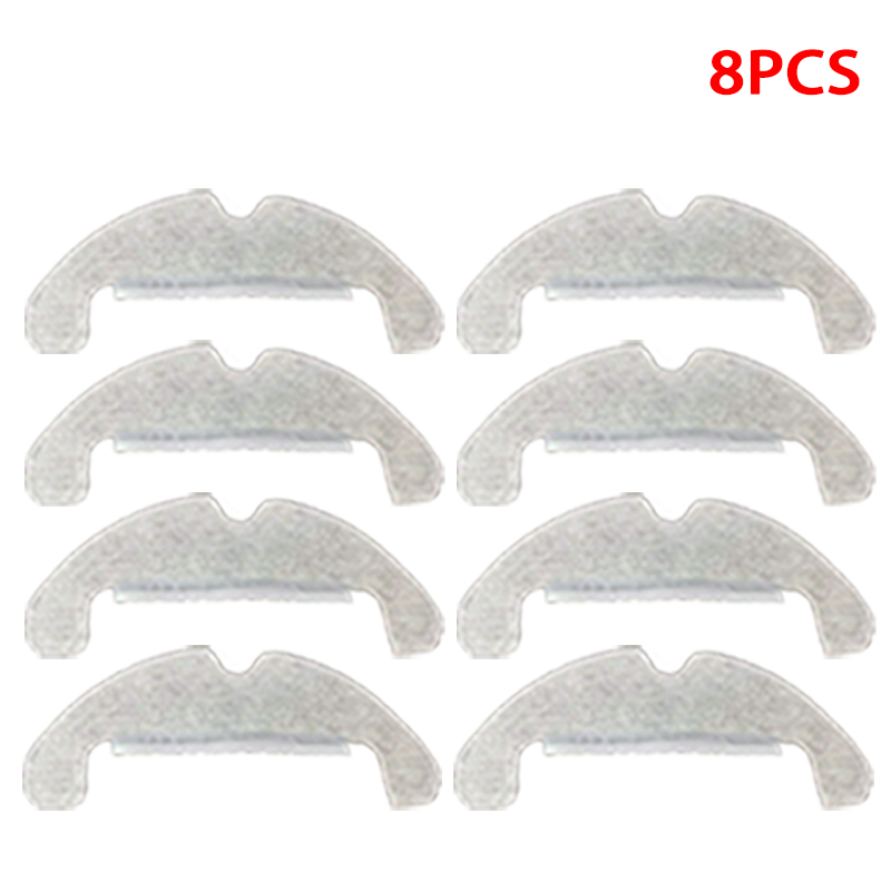 Replacement kit accessories compatible with Dreame D10 Plus Gen 2/RLD32GD Robot Vacuum Cleaner Parts 1 Main Brush 2 Side Brushes 2HEPA Filter 2Mop Cloth 2Dust Bags