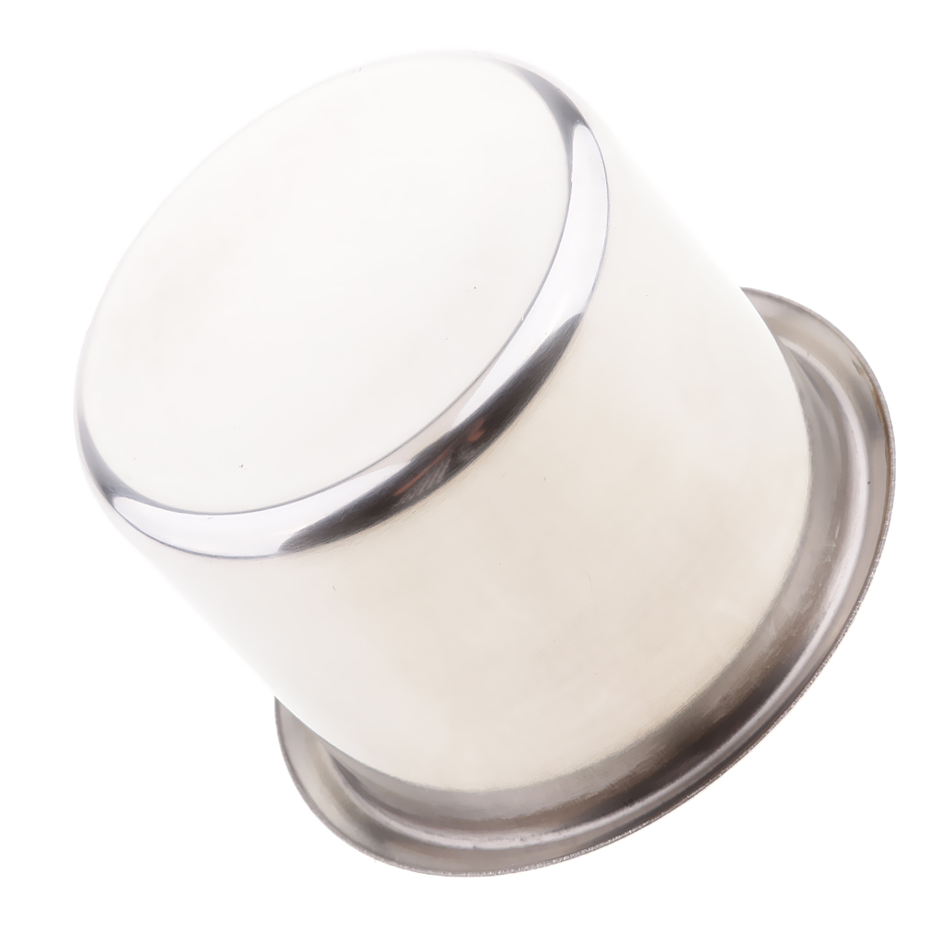 1/4pz portabicchieri universale per barca RV 68x55mm portabicchieri in acciaio inossidabile per camper, barca, marina, camper, rimorchio