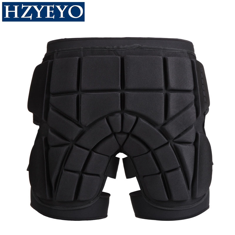 Hzyeyo motorsykkel rideshorts ridebeskyttelsesutstyr hoftepolstret shorts ski sykling utendørs beskyttelse størrelse s/m/l,p -003
