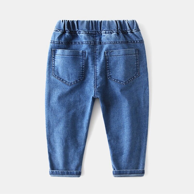 CROAL CHERIE Spring pantaloni per bambini Jeans per bambini Baby Toddler Cute Car comodo abbigliamento per bambini pantaloni per bambini per ragazzi