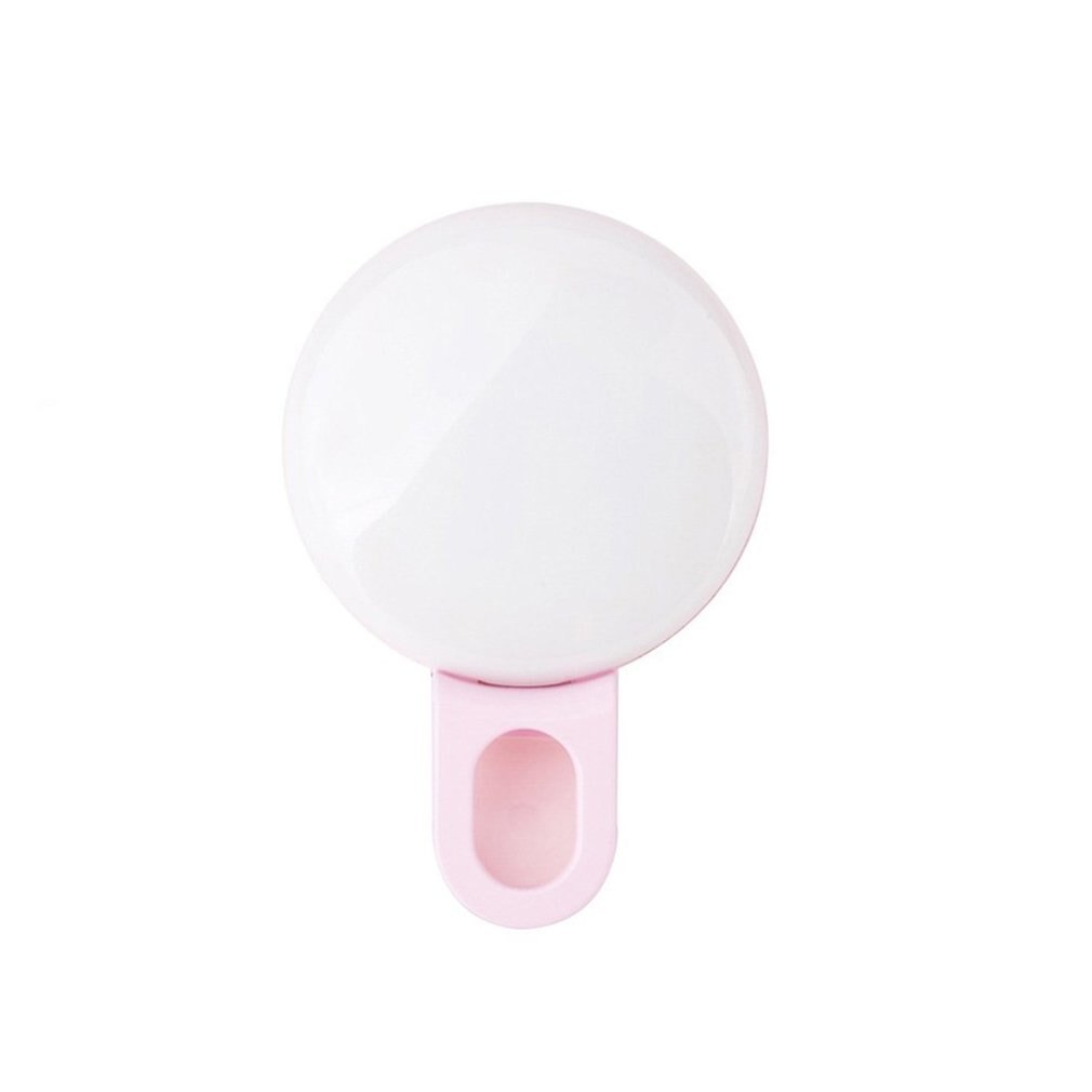 Tragbare Selfie Flash Led Kamera Clip-auf Handy Selfie Ring Licht Video Nacht Verbesserung Füllen Licht