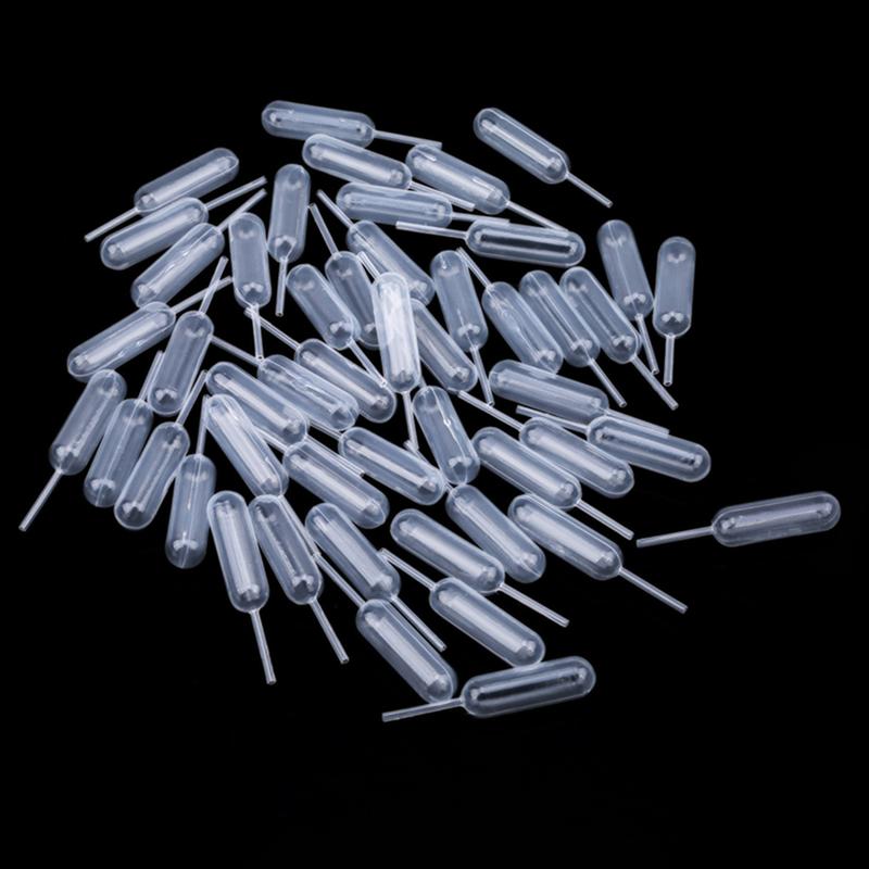 4ml 120 stk klar plast syltetøy dråpeteller halm juice presset saus dråpeteller pipetter