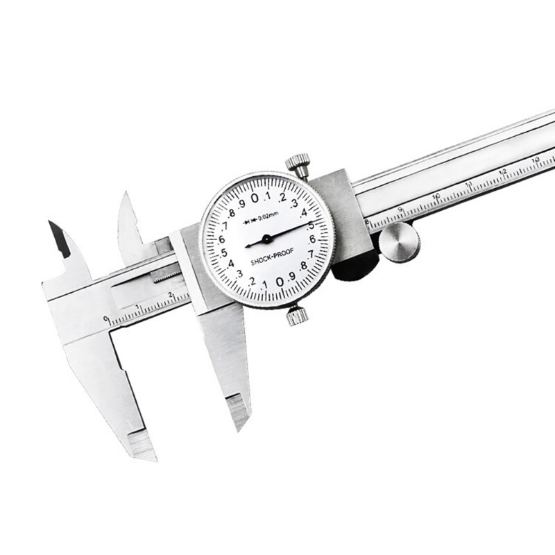 Metric Gauge Precision Dial Vernier Caliper Measuring Tool 0-150mm Shock-proof