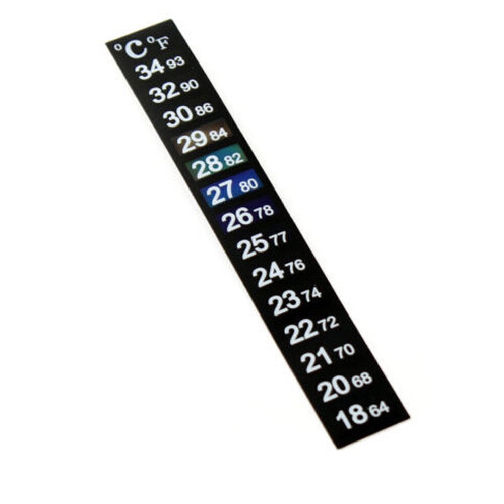 Lcd Digitale Thermometer Lijm Stok In Het Aquarium Aquarium Venster Strip