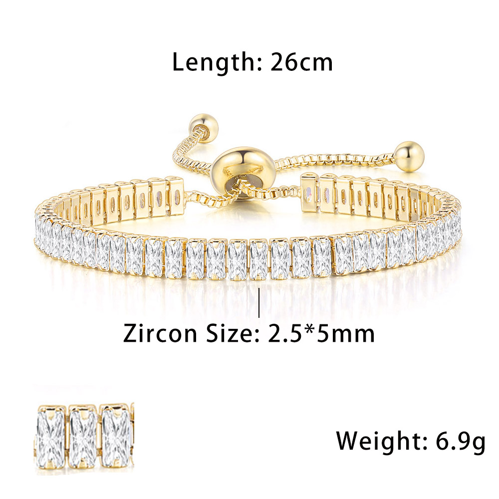 Modische Diamant Tennis Armbänder für Frauen blendend Verschiedene bilden Kristall Kette auf Hand Trend sexy Party Zubehör Schmuck