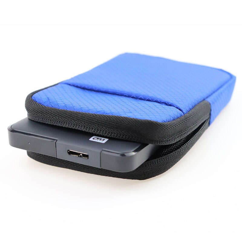 Mobile hard disk bag 2.5 inch shockproof External Carrying Travel Case HDD SSD Storage Pouch Bag For Seagate WD 1TB 2TB Drives