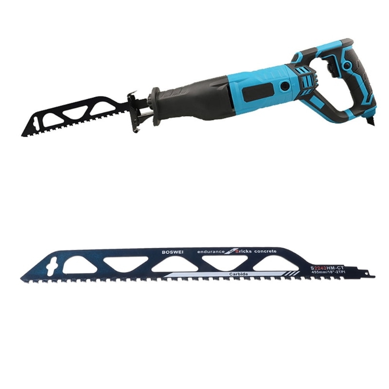 Demolition Masonry Reciprocating Saw Blade for Cutting Bricks Concrete Carbide