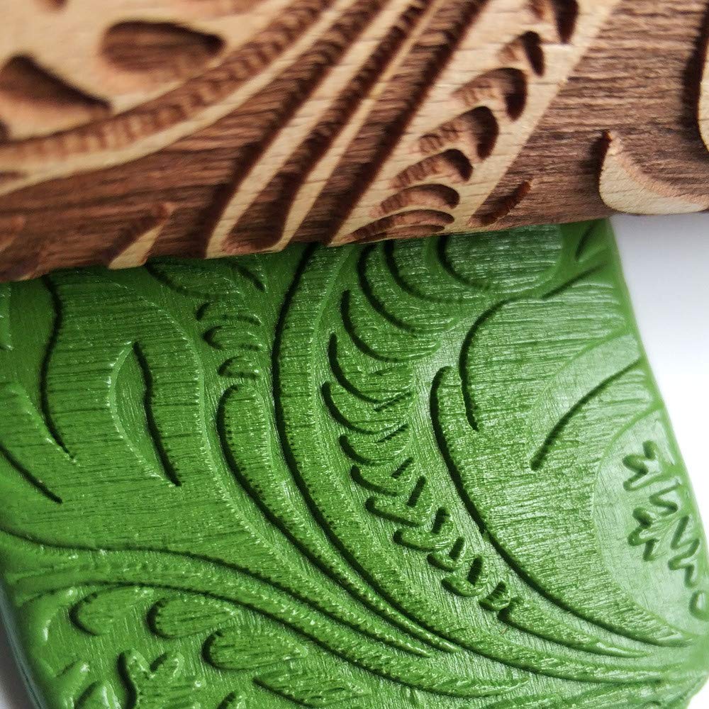 35*5cm Weihnachten Schneeflocke Reben Präge rollen Stift DIY Backen Cookie Nudel Keks Fondant Kuchen Teig Holz Gravierte Rolle