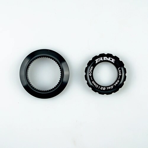 ZRACE Bicycle Bearing Centerlock To 6-Hole Adapter, Aluminum Alloy Center Lock Conversion 6 Hole Brake Disc, Center Lock 6 Bolt: Default Title