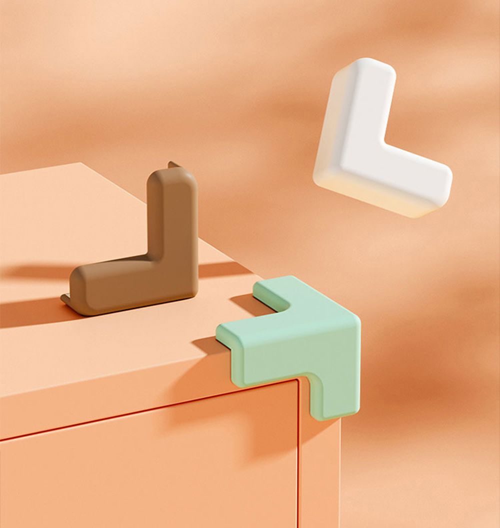 Baby Safe Silicone Corner Protector From Table Desk Furniture Angle Child Safety Edge Guards Anticollision Protection Cover Pad