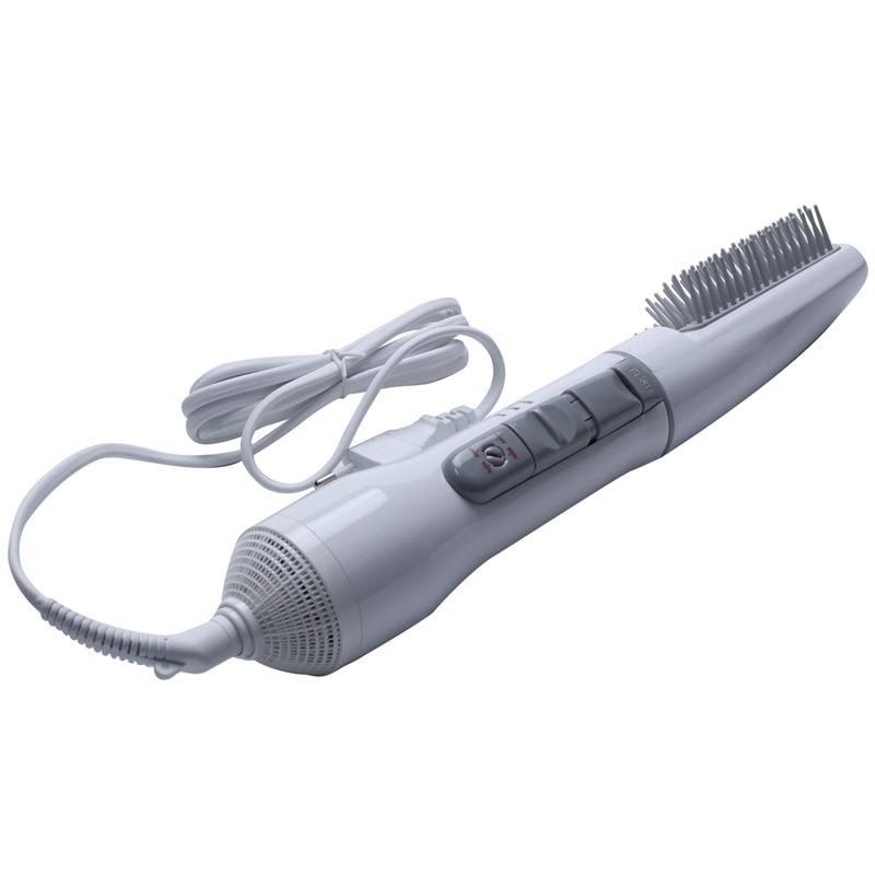 8- in -1 monitoimityylinen sähköinen hiustenkuivaaja hiustenkuivain setti kiharrin muotoinen harja kampa air eu plug-white: Default Title