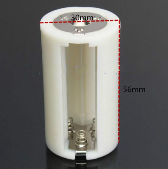 10 stück batterieboxen, 3x aa- auf d-batterieadapter, konverterhalter, umschalter, gehäusebox zur batterieaufbewahrung