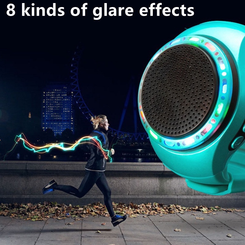 Watch Speaker Bluetooth Speakers Bracelet Sport MP3 Player TF Card Support FM Audio Radio Selfie Control Smart Wrist Portable