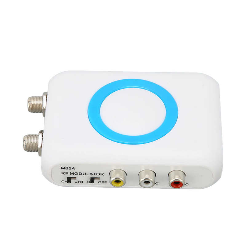 M65A-NTSC Modulatore RF Supporto Uscita A/V Convertitore demodulatore professionale HD VHF per sistema CATV