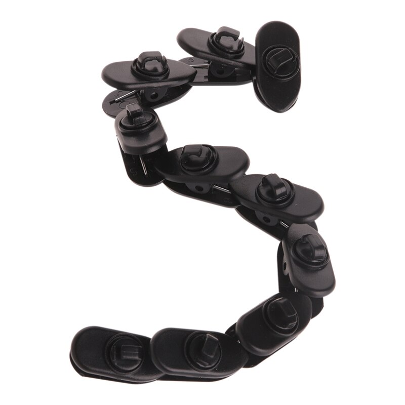 10Pcs/Set Cable Cord Clip Clamp Collar Lapel Shirt Holder For Headphone Earphone