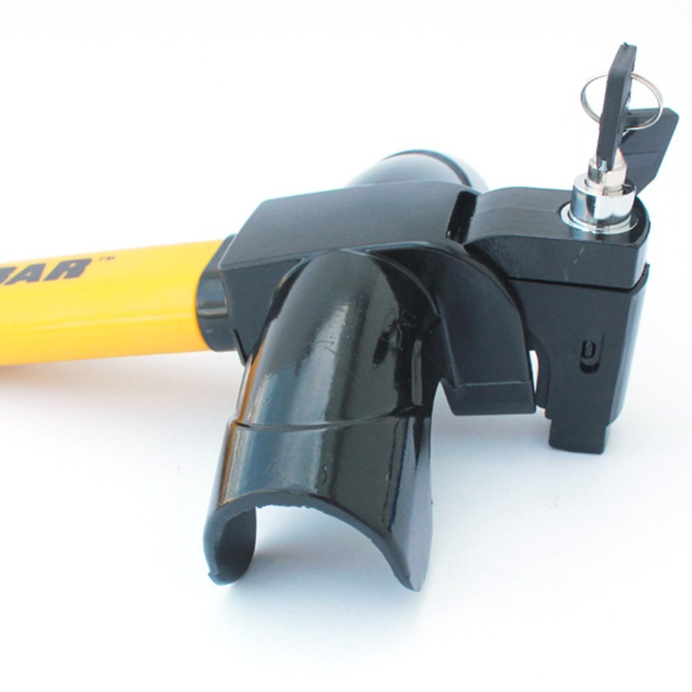 Universal Car Steering Wheel Anti-theft Lock Auto for SUV Truck Anti-Theft Security Rotary Steering Wheel Aluminum Lock