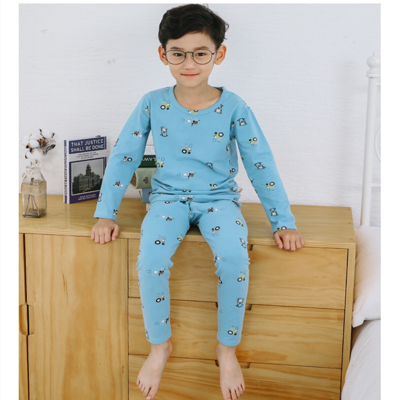 Siddons factory outlets kids sleepwear ventilate and comfortable pyjamas sets good choice for school boys 4-14 years old