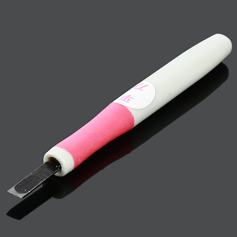 Rubber Stamp Cutting Carving Tools Set DIY Manual Crafts Carving Chisel Sculpture With 5 Blades Safe Hand Tools