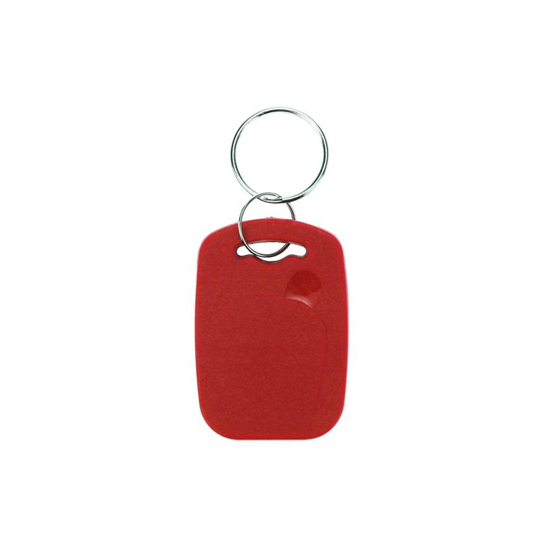 5 stks IC + ID UID Herschrijfbare Composiet Sleutel Tags Keyfob Dual Chip Frequentie RFID 125 KHZ T5577 EM4305 + 13.56 MHZ Verwisselbare Beschrijfbare: Rood