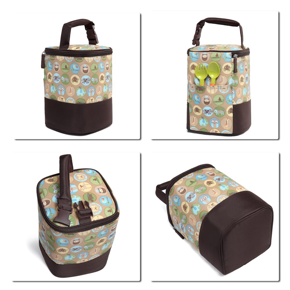 Bolso de maternidad termo para bebé, cubierta de botella para alimentación, calentador de alimentos, botellas, bolsa aislante, bolso termico biberón
