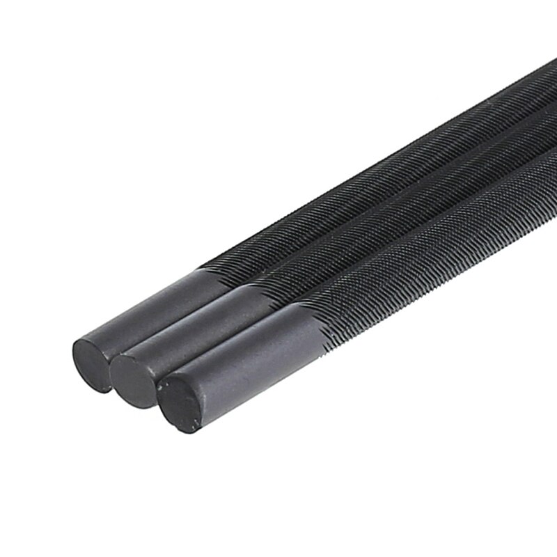 3x Pro 3/8" 4mm Round Chainsaw Saw Chain Files Filing Sharpener For Woodwork