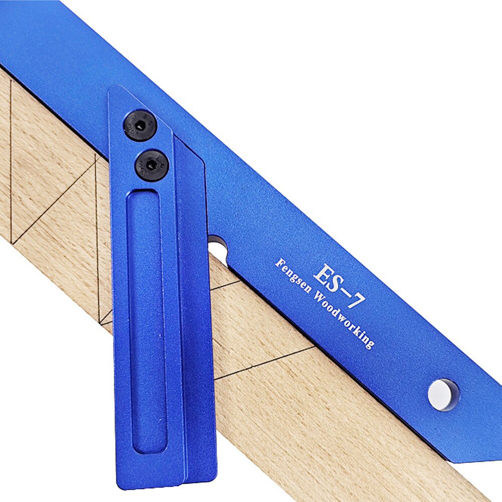 45 Graden Verstek Heerser Hoek Hoek Heerser Meting Tool Voor Houtbewerking Timmerman Kraspen