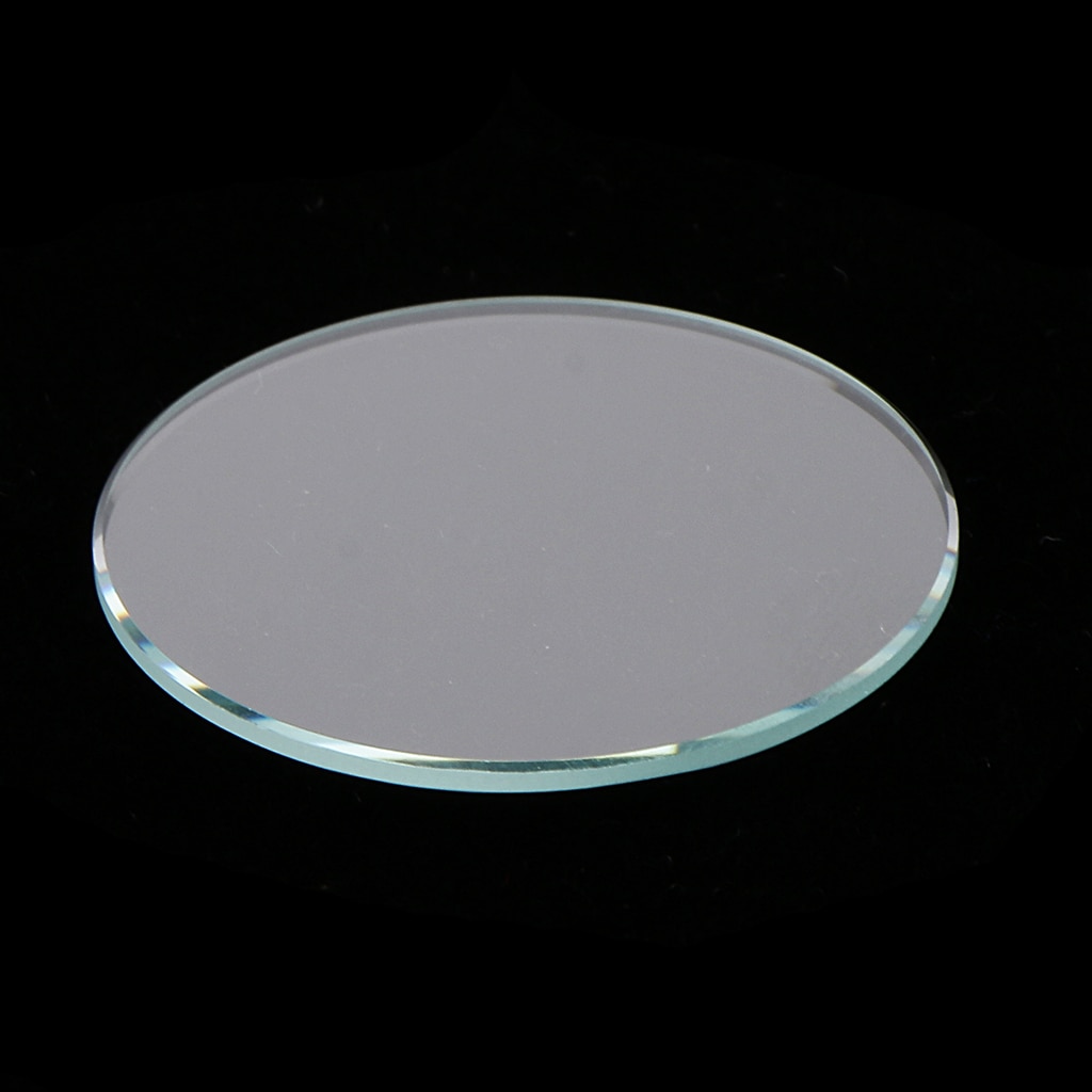 20 Ronde Platte Mineraalglas Horloges Glas Vervanging 28-38Mm Horloge Cover