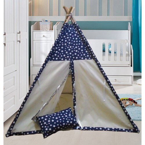 Altev Wood Star Child Tent-Navy Blue