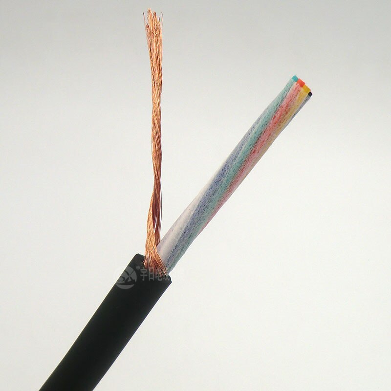 Microphone Cable 8 core Shielded Audio Signal Line with oxygen free copper 5m Conference Gooseneck Microphone Wire