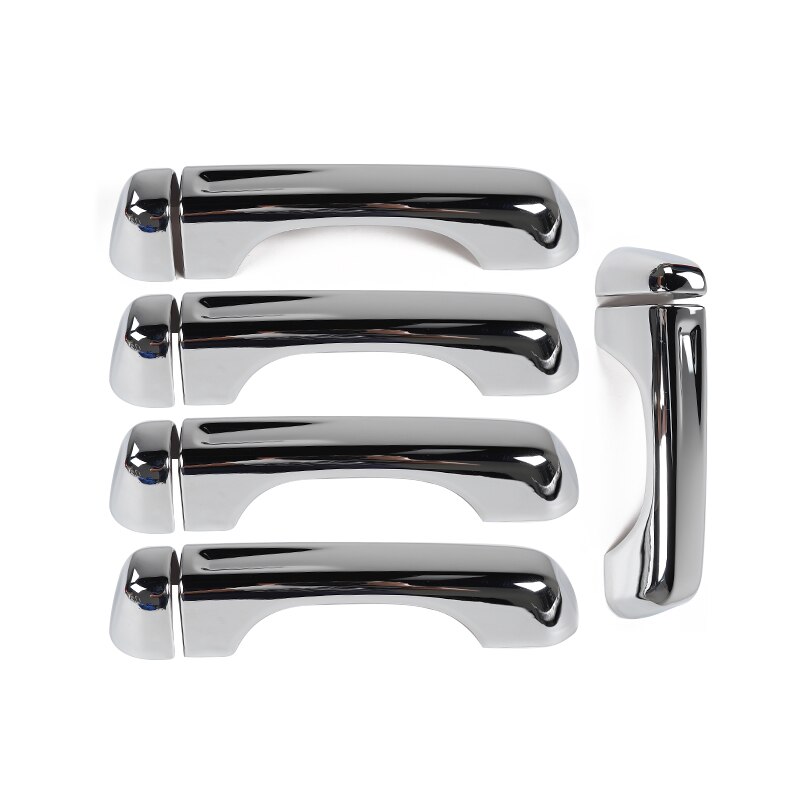 43pcs Chrome Door Hinge & Handle Trim Kit For Jeep Wrangler JL 2018-2025 – Exterior Cover Set