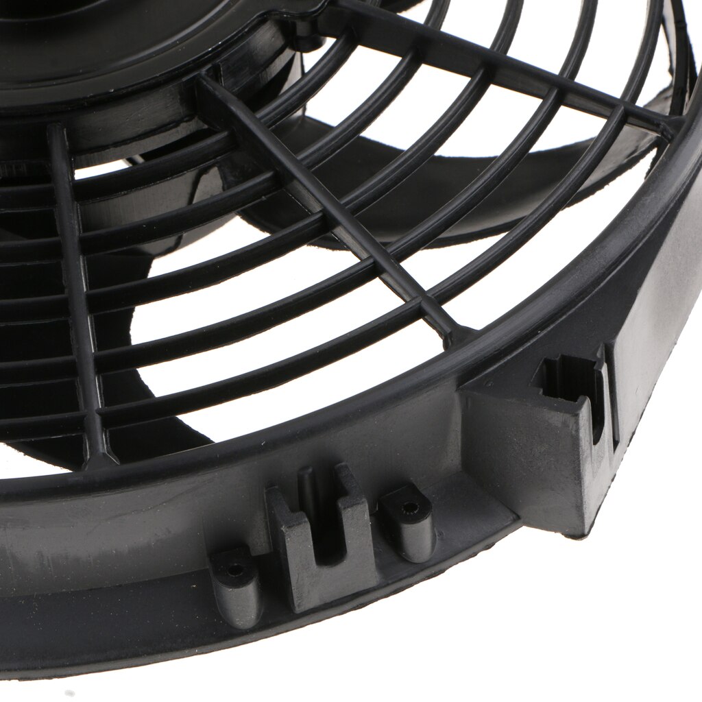 Universal 10" 12V 80W Black Push / Pull Fan Electric Radiator Cooling Fan
