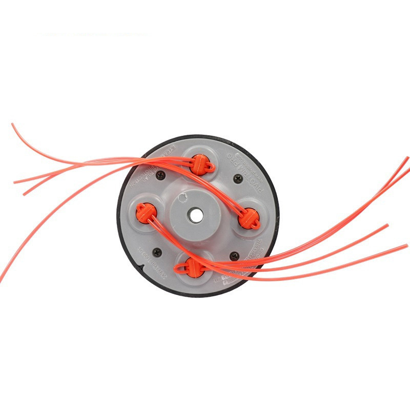 Replacement Universal 4 Types Aluminum/Plastic Grass Trimmer Head Brush Cutter Head Lawn Mower Cutting Line Head for Strimmer