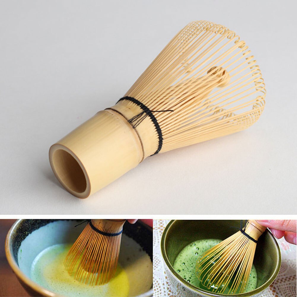 Japansk stil matcha børste nyttig piskeris værktøj forbereder tilbehør køkken te pulver bambus