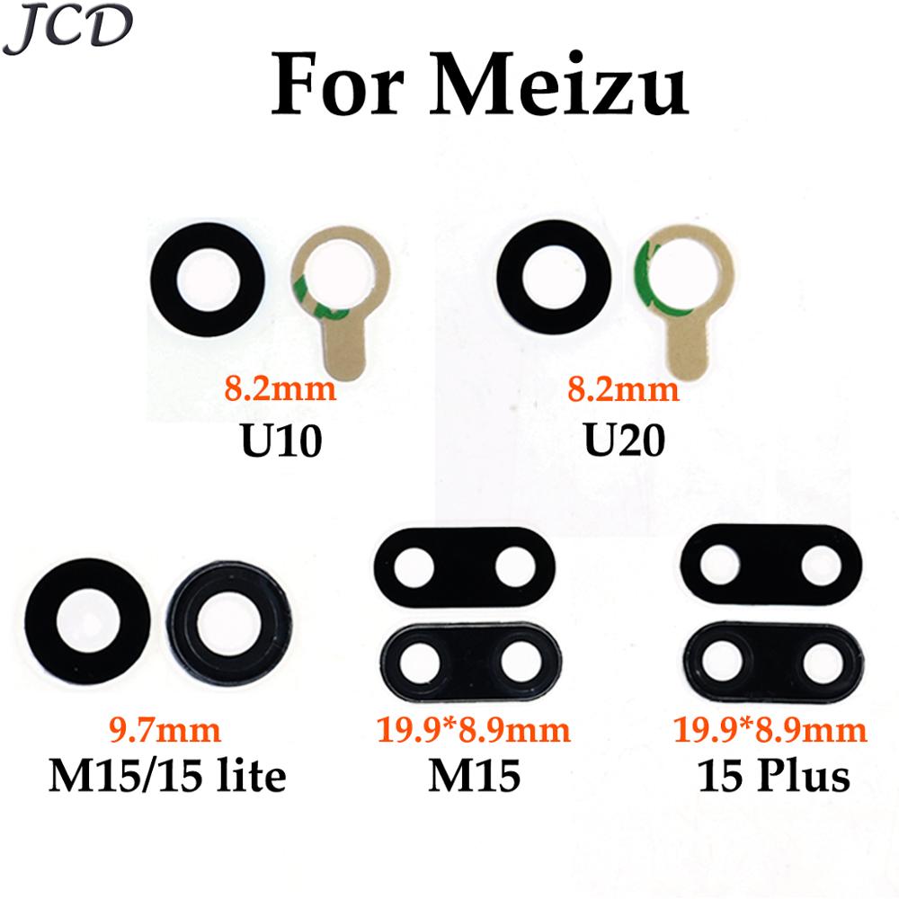 JCD Für Meizu U10/U20/M15/15 lite/15 Plus/15 Plus Kamera Objektiv Glas abdeckung mit Klebstoff Aufkleber