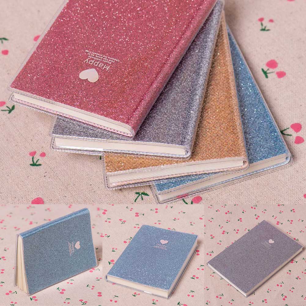 Colorful Plastic Sleeve Notebook Student Office Notepad Diary School Supplies