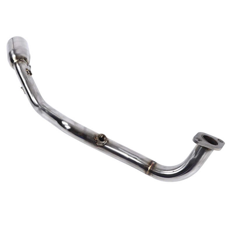 Motorfiets Uitlaat Midden Link Pijp Hittebestendige Vervanging Voor NMAX125 NMAX155 Metalen Uitlaat Mid Tube