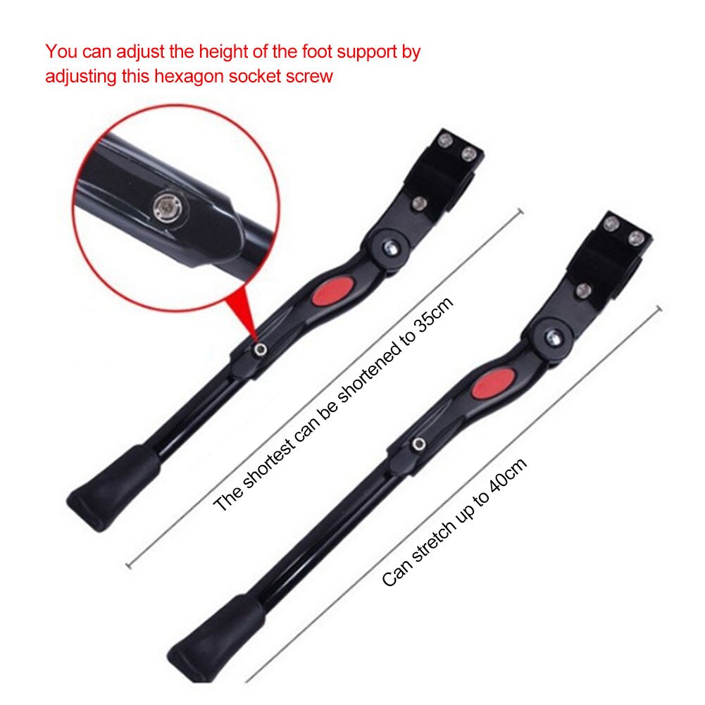 Fiets Voet Ondersteuning Parking Rack Voor Fietsen Fiets Eenzijdige Ondersteuning Rit Apparatuur