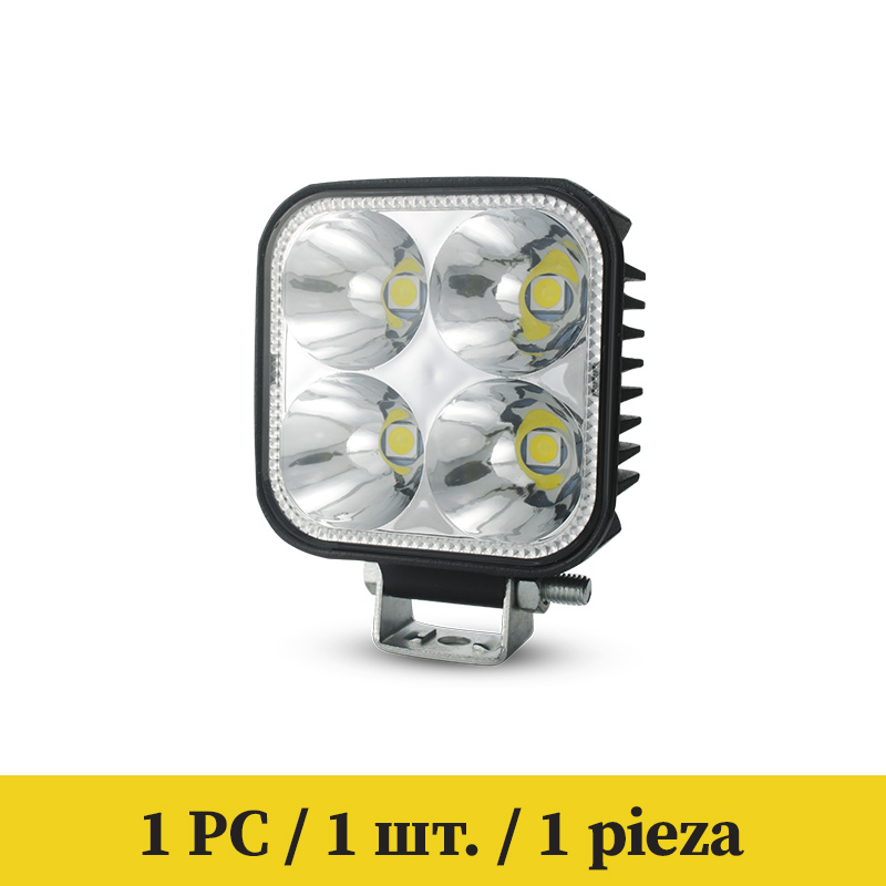 Lampada da lavoro per barra a LED per auto 4000LM Luce da lavoro fuoristrada 12V 24V Luce automatica fendinebbia fuoristrada 4x4 Faretto per trattore a LED per camion ATV 4 i: Colore rosa