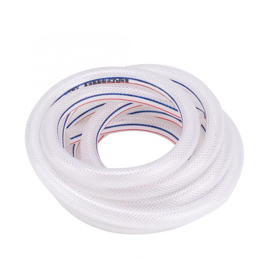 8/12mm pvc forsterket fleksibel rør klar slange til hage vanning pvc klar slange: 3m