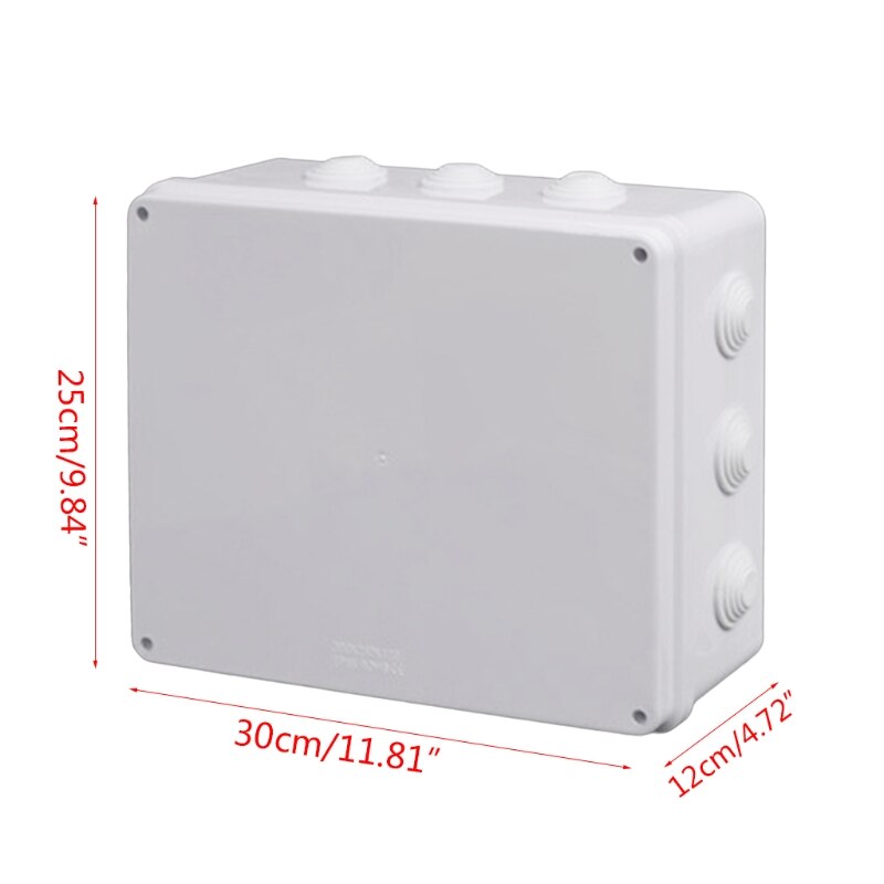 Outdoor Waterproof Dust-proof Cable Junction Box Outdoors Junctionbox: F