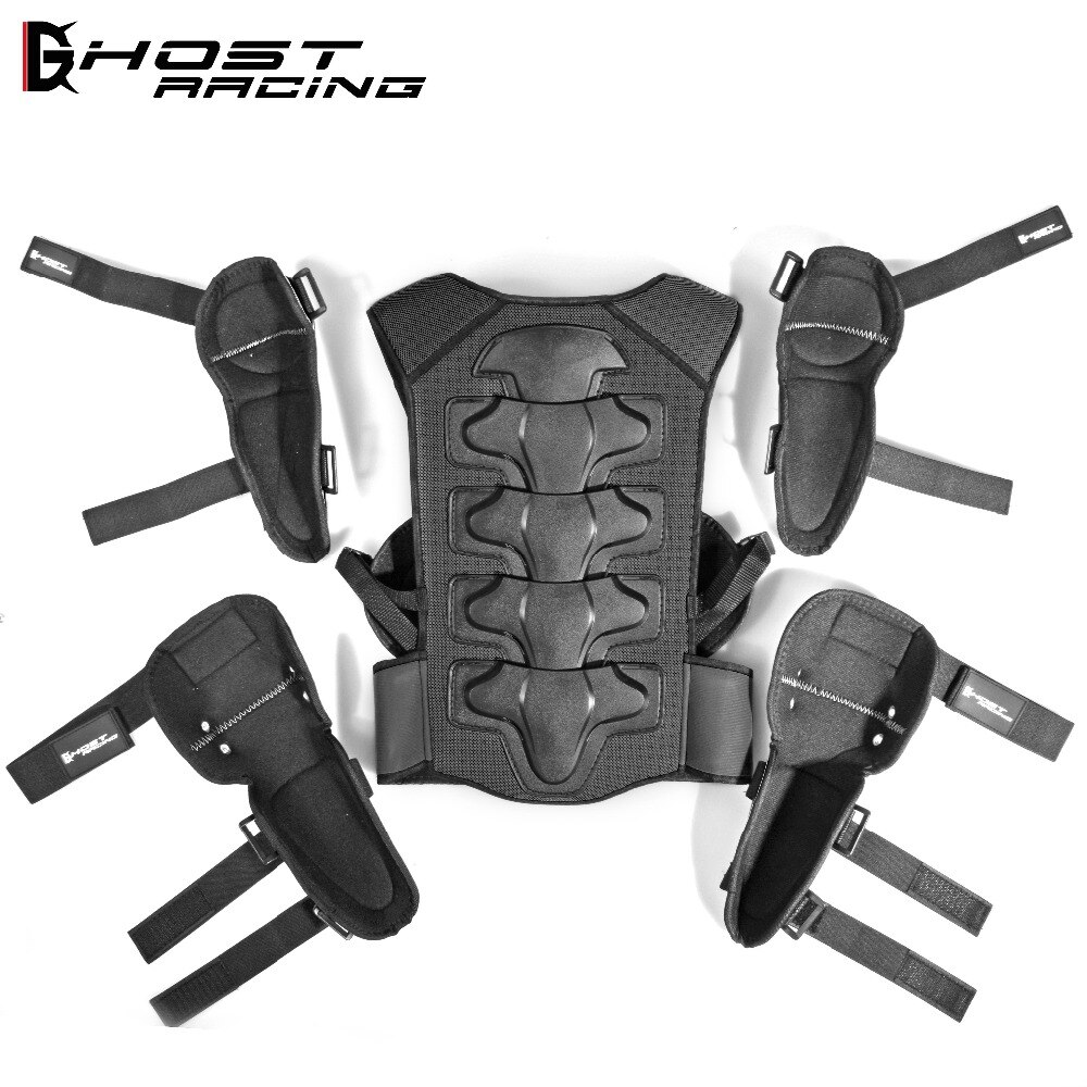 Motorcycle protective gear children's armor clothing riding protective off-road suit sports knee pads elbow