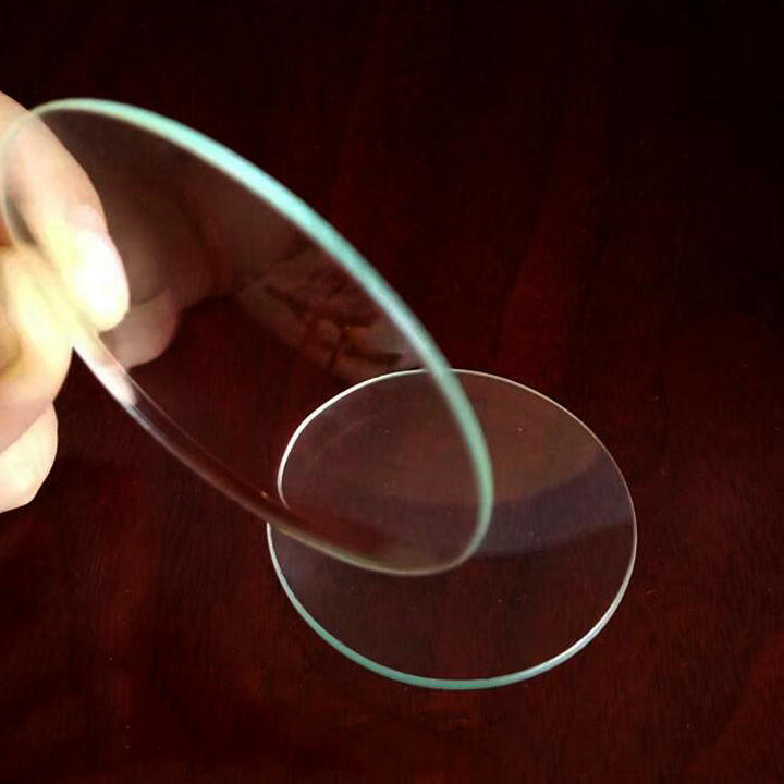 10pcs/lot Flat watch-glass, round glass panes, surface sampling plate dish, glass beaker cover 45/60/70/80/90/100/120mm etc