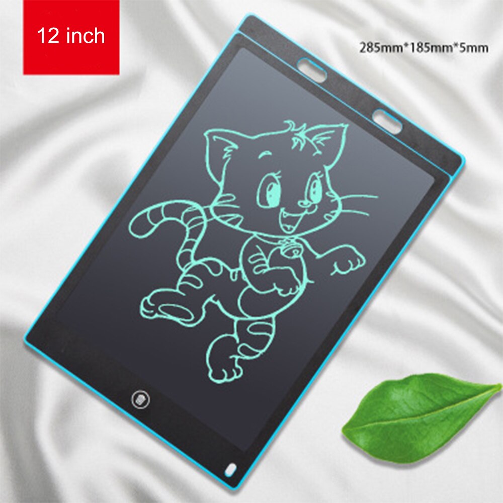 8.5/12 inch Portable Smart LCD Writing Tablet Electronic Notepad Drawing Graphics Handwriting Pad Board ultra-thin Board^1: 12in blue