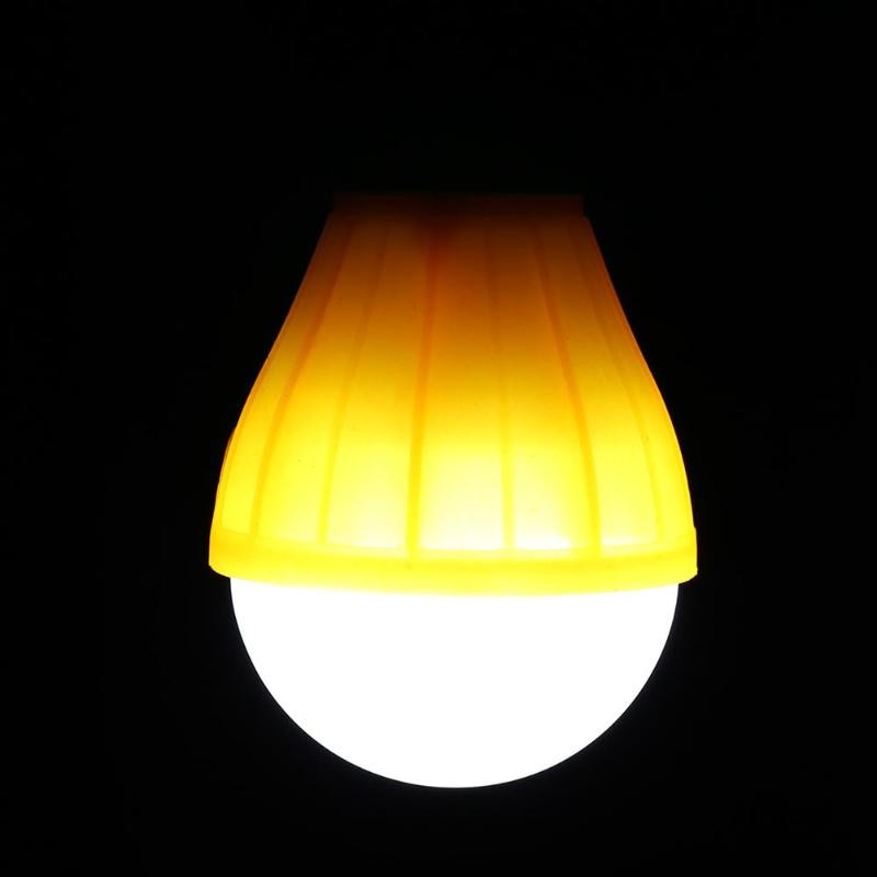 mini utendørs 3 ledet 800lm camping telt pære lys nødlampe utendørs underholdning telt pære belysning