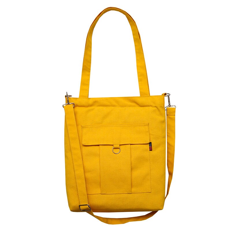 Sacs d'épicerie en coton, cabas de Shopping, sac à main solide Recyclable, Simple et sain, à la