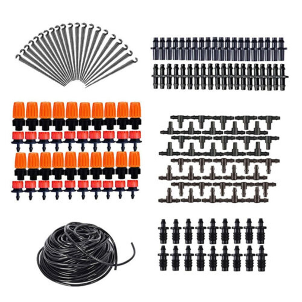Automatische Diy Micro Drip Irrigatie Systeem Irrigatiesysteem Timer Drip Sprinklers Tuin Plant Self Watering Kit